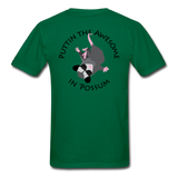 AP Awesome Logo Tee Shirt - bottlegreen